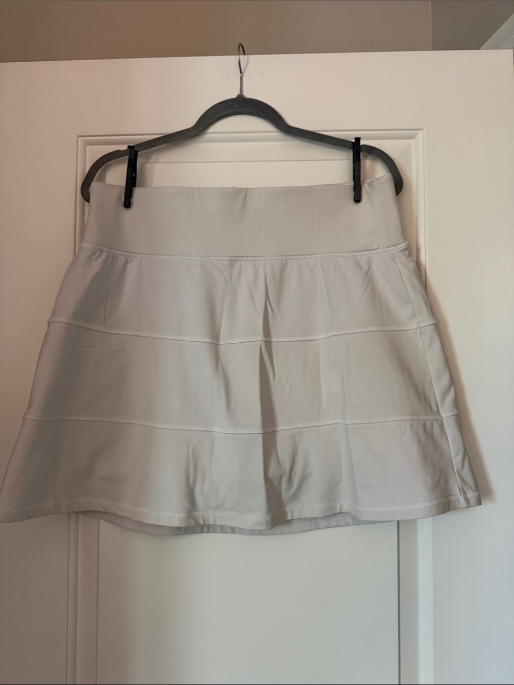 T by Talbots Cream Performance Skort